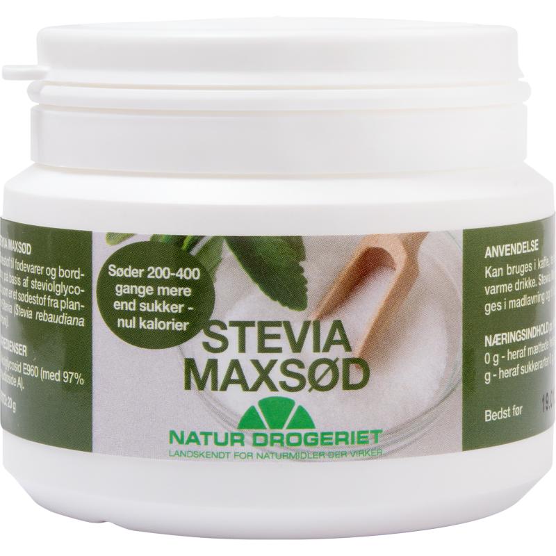 Stevia MaxSød, pulver 20 g